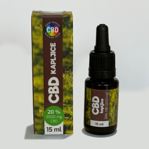 CBD kapljice 20% - xl 15ml EkoKor