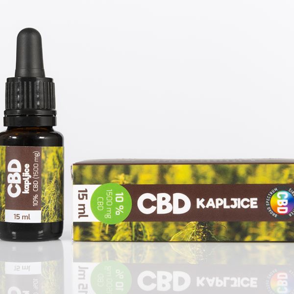 CBD kapljie 10 ekokor
