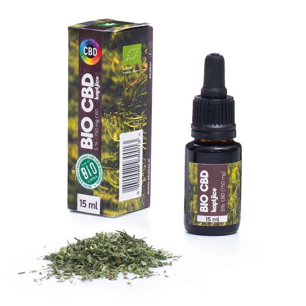 CBD kapljice 5% BIO