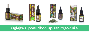 CBD kapljice banner škatlice