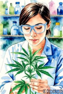 znanost CBD kapljice konoplja