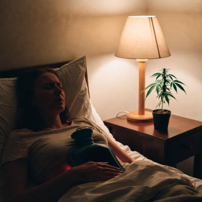 PMS ženska konopljin list